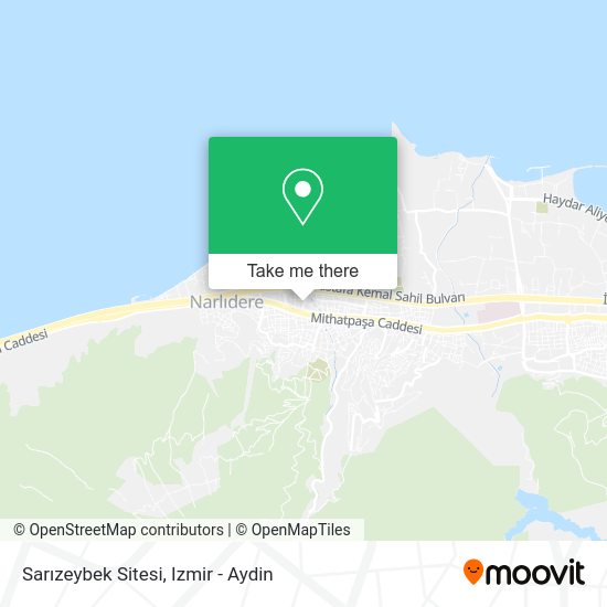 Sarızeybek Sitesi map
