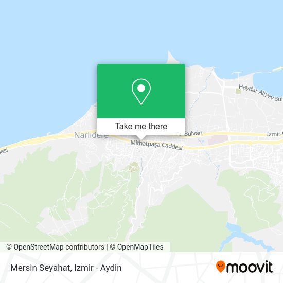 Mersin Seyahat map
