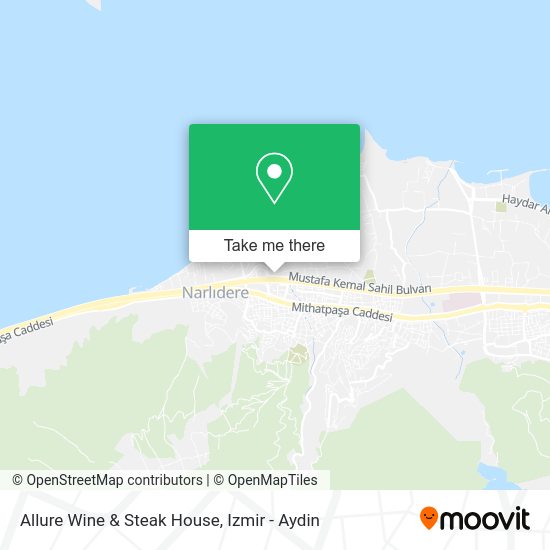 Allure Wine & Steak House map
