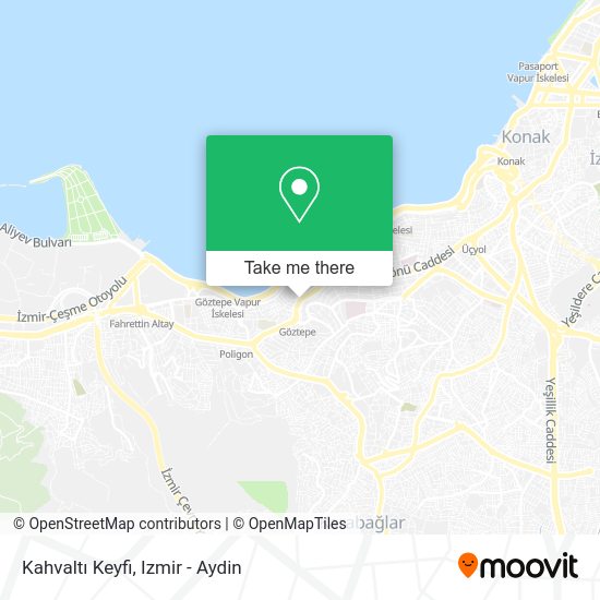 Kahvaltı Keyfi map