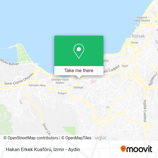 Hakan Erkek Kuaförü map