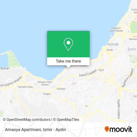 Amasya Apartmani map