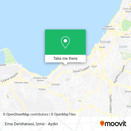 Ema Dershanesi map