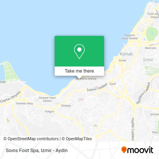 Soıns Foot Spa map