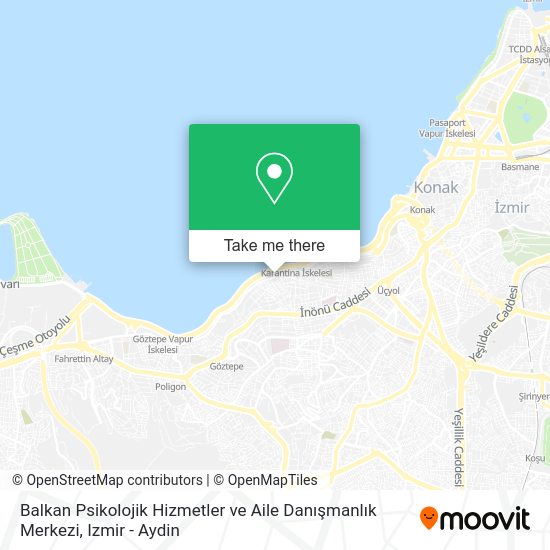 Balkan Psikolojik Hizmetler ve Aile Danışmanlık Merkezi map