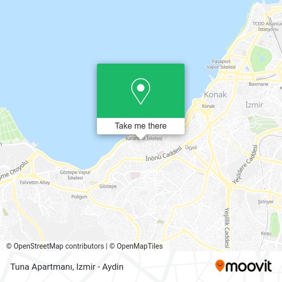 Tuna Apartmanı map