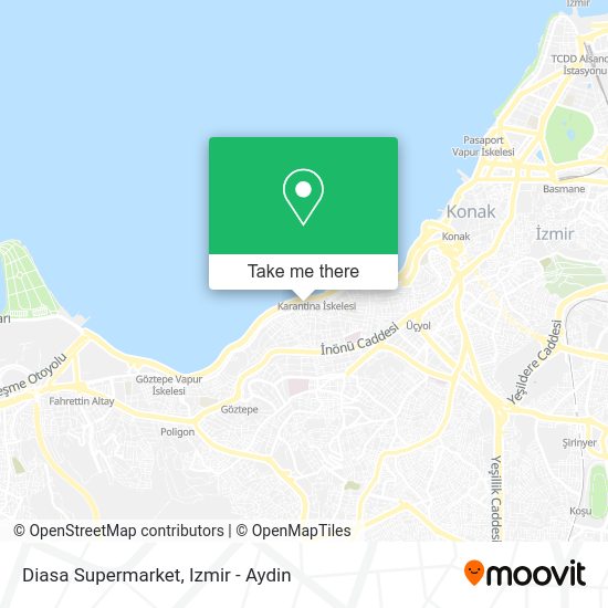 Diasa Supermarket map