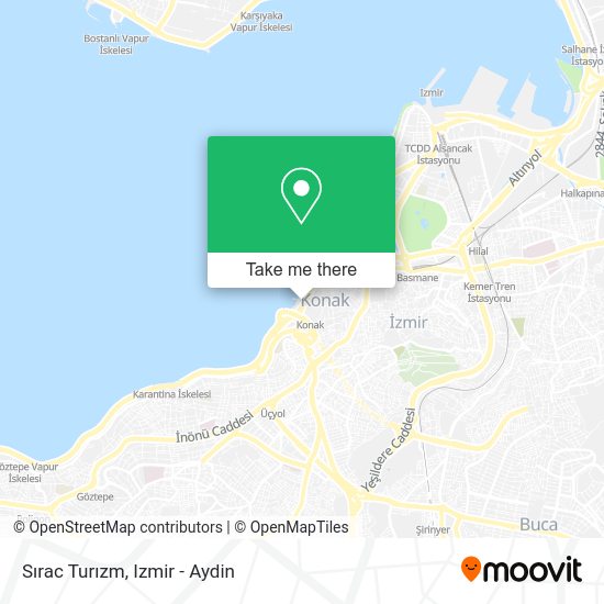 Sırac Turızm map