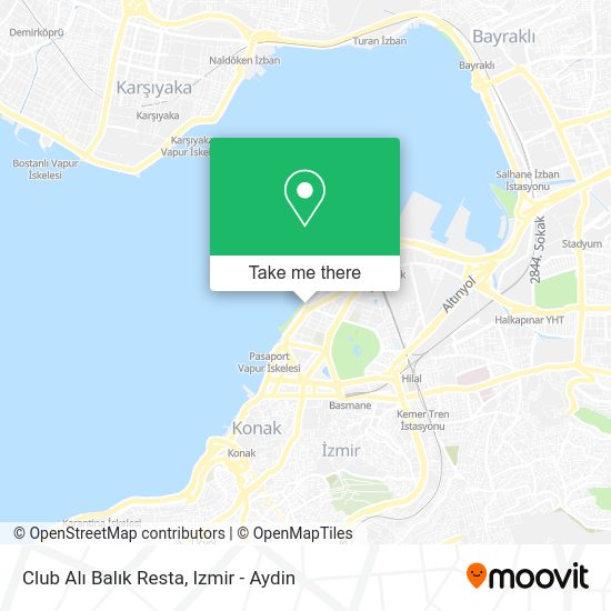 Club Alı Balık Resta map