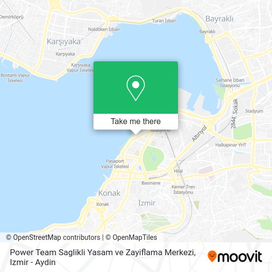 Power Team Saglikli Yasam ve Zayiflama Merkezi map