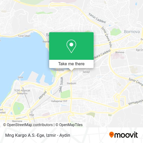 Mng Kargo A.S.-Ege map