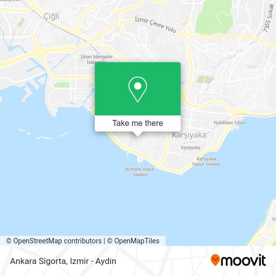 Ankara Sigorta map