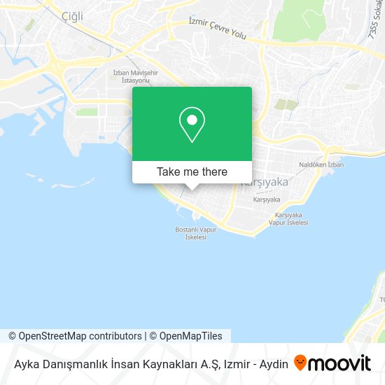 Ayka Danışmanlık İnsan Kaynakları A.Ş map