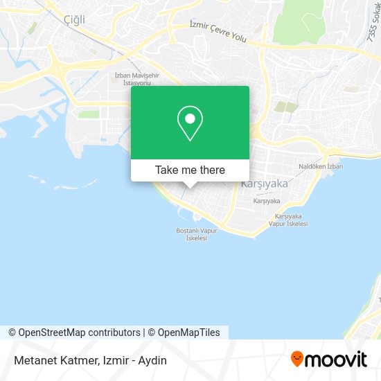 Metanet Katmer map
