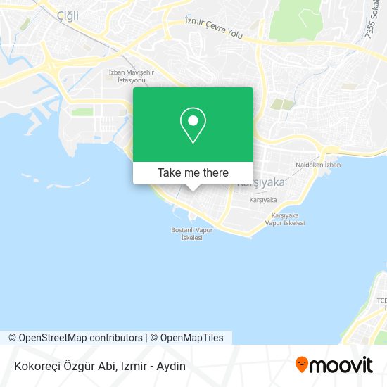 Kokoreçi Özgür Abi map