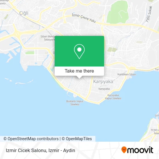 Izmir Cicek Salonu map