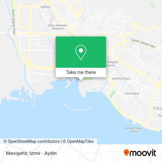 Mavişehir map
