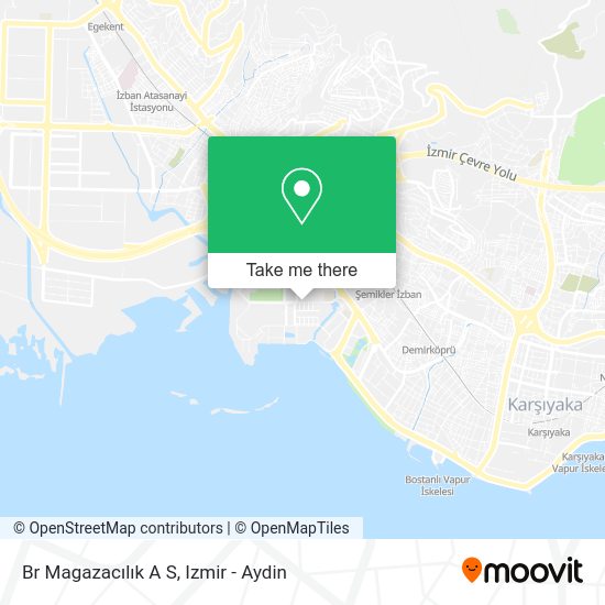 Br Magazacılık A S map