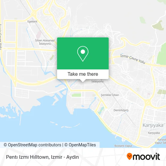 Pentı Izmı Hılltown map