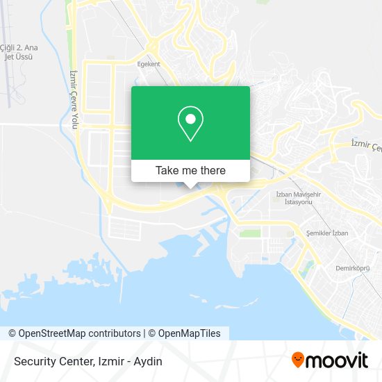 Security Center map