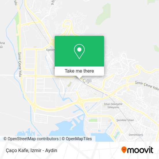 Çaço Kafe map