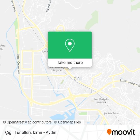 Çiğli Tünelleri map