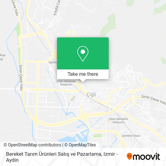 Bereket Tarım Ürünleri Satış ve Pazarlama map