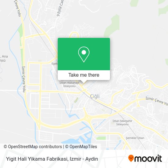 Yigit Hali Yikama Fabrikasi map