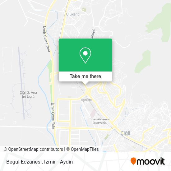 Begul Eczanesı map