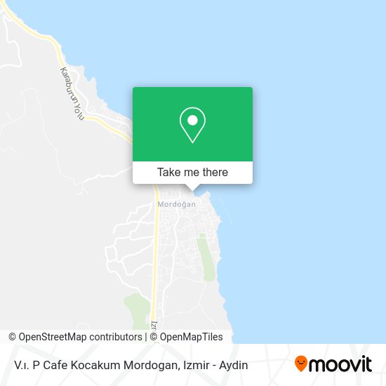 V.ı. P Cafe Kocakum Mordogan map