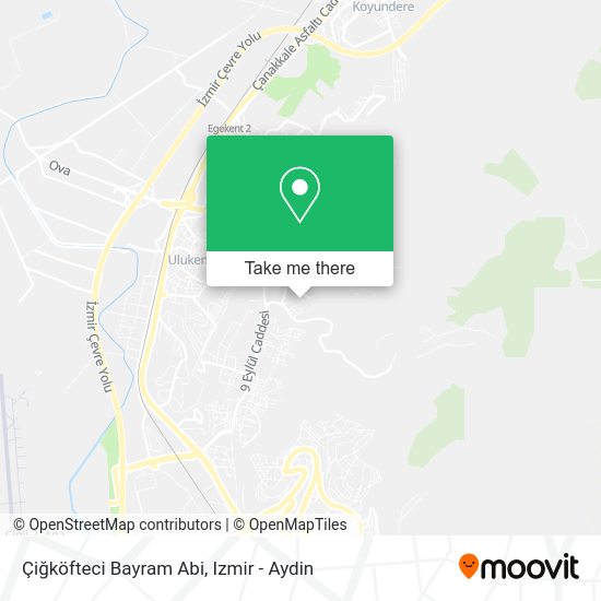 Çiğköfteci Bayram Abi map