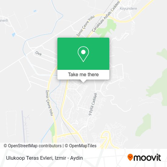 Ulukoop Teras Evleri map