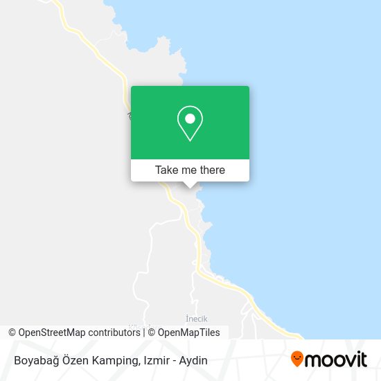 Boyabağ Özen Kamping map