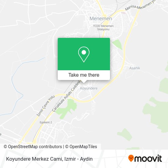 Koyundere Merkez Cami map