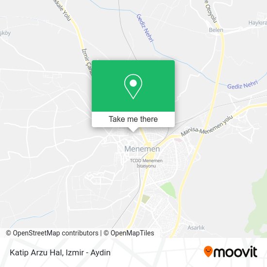 Katip Arzu Hal map