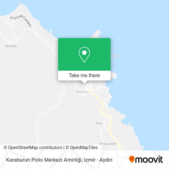 Karaburun Polis Merkezi Amirliği map