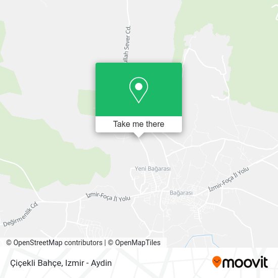 Çiçekli Bahçe map
