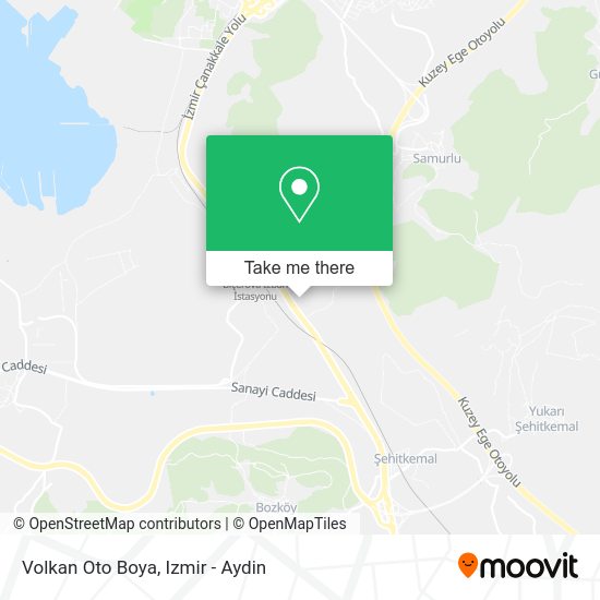 Volkan Oto Boya map
