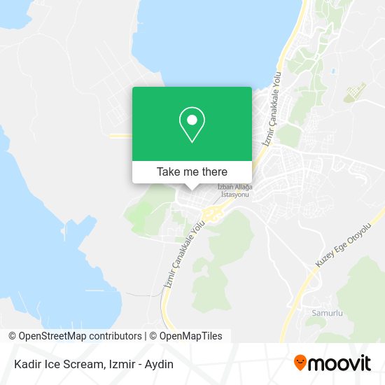 Kadir Ice Scream map