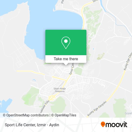 Sport Life Center map