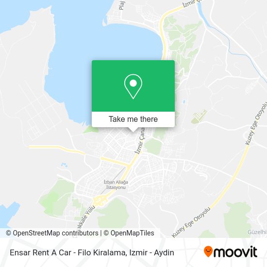 Ensar Rent A Car - Filo Kiralama map