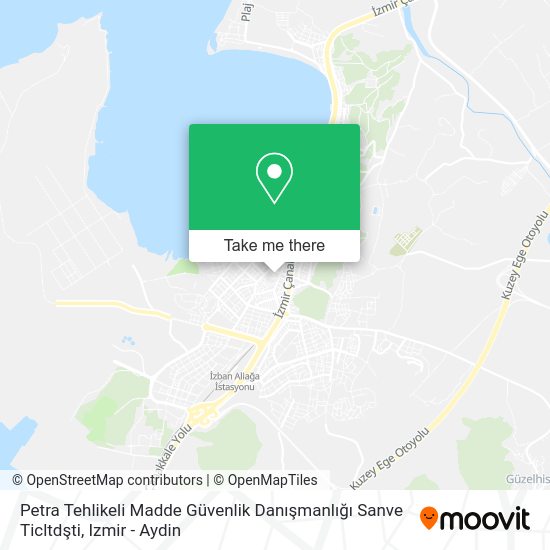 Petra Tehlikeli Madde Güvenlik Danışmanlığı Sanve Ticltdşti map