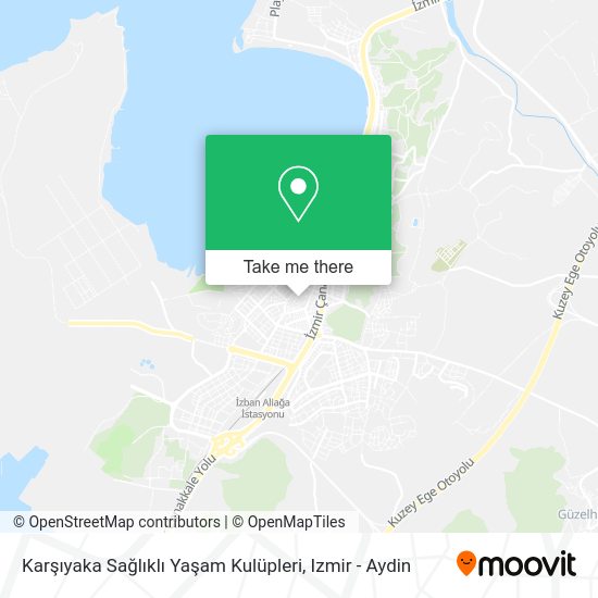 Karşıyaka Sağlıklı Yaşam Kulüpleri map