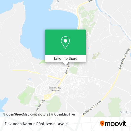 Davutaga Komur Ofisi map