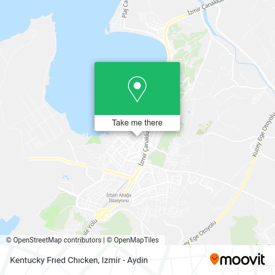Kentucky Frıed Chıcken map