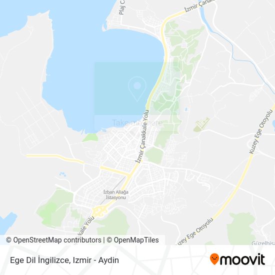 Ege Dil İngilizce map