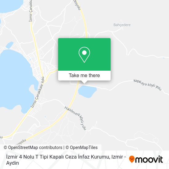 İzmir 4 Nolu T Tipi Kapalı Ceza İnfaz Kurumu map