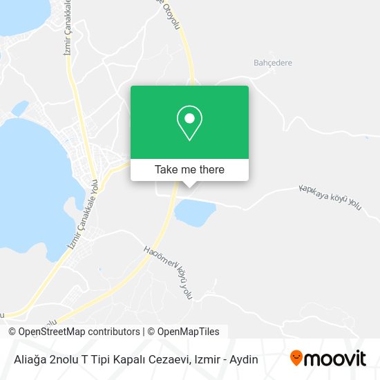 Aliağa 2nolu T Tipi Kapalı Cezaevi map
