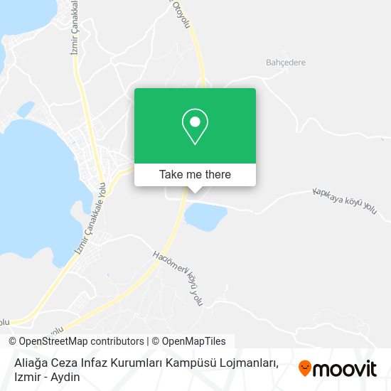 Aliağa Ceza Infaz Kurumları Kampüsü Lojmanları map