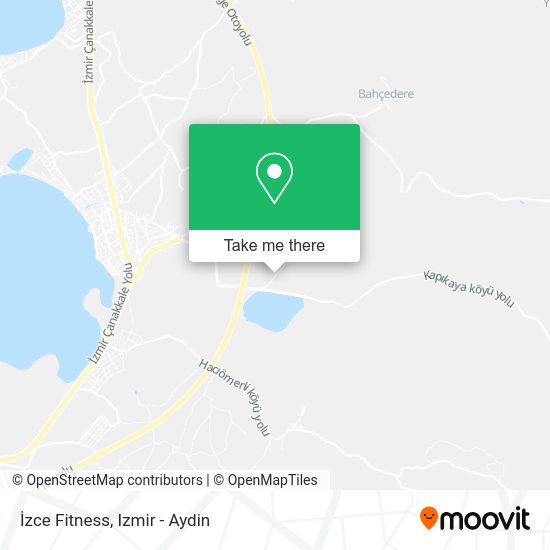 İzce Fitness map